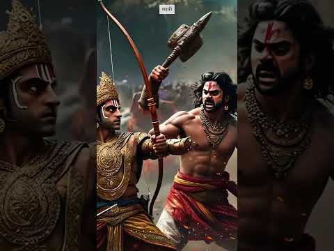 Epic Clash: Karna vs. Ghatothkach – Battle of Legends! #mahabharat #karan #ghatothkach #bheem #epic