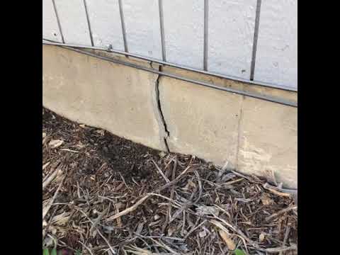 Foundation Cracks major and minor