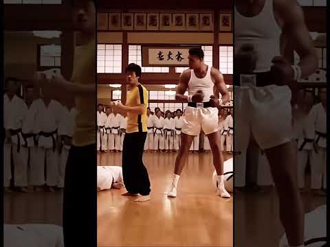 Muhammad Ali and Bruce Lee against the entire dojo🤯 #muhammadali #sora2 #blackexcellence #brucelee