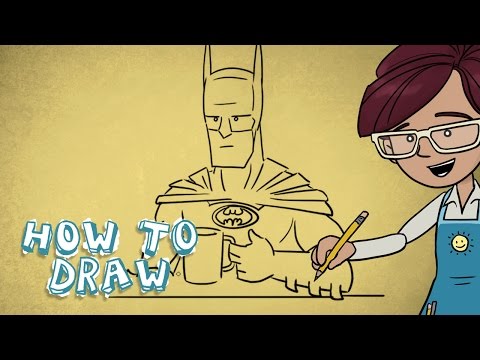 How To Draw - Super Cafe Batman