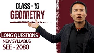 Geometry Class 10 in Nepali || Very Important SEE Questions || Theorem || Compulsory Mathematics