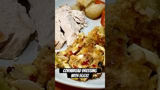 Cornbread Dressing with Eggs!
