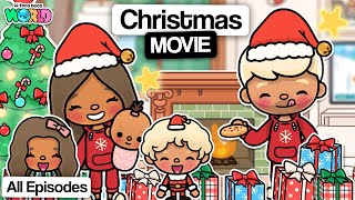 THE CHRISTMAS MOVIE!🎄(1 HOUR OF FAMILY ROLEPLAYS) | Toca Life World Family Roleplays 🌍