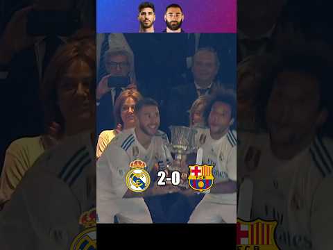 REAL MADRID 2-0 BARCELONA Spanish Super Cup 2017