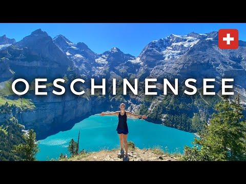 Oeschinensee, Switzerland | Easy Day Trip from Interlaken! | Oeschinensee Panorama Hike & Rodelbahn