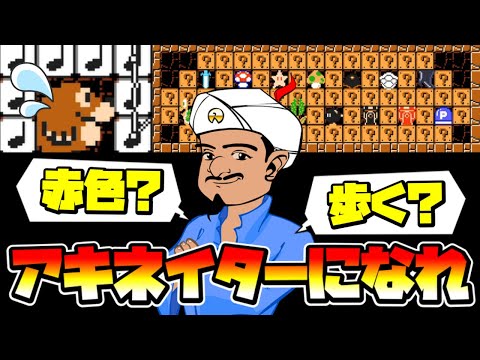 【マリオメーカー2】アキネイターになれるコース！？ -Genius Akinator Level-【Mario Maker 2】