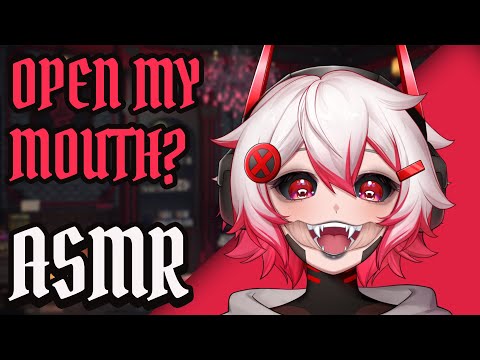 ASMR Brushing Your Vampire Roomates Teeth