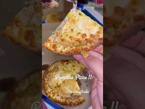 Dominos Pizza Paratha #review #review #pizzaparatha