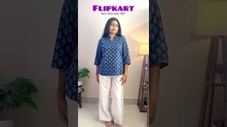FLIPKART SHORT KURTI HAUL || under BUDGET 😻#flipkart #flipkarthaul    #shorts #kurtihaul