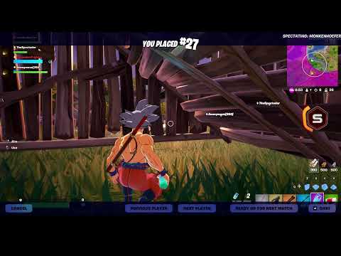 Chill Fortnite Spectate | No Talking Just Upbeat Music & Feel-Good Vibes | Live Gameplay