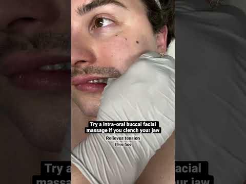 All I want for Christmas is an intro-oral buccal facial massage please & thank you! #shorts #facial