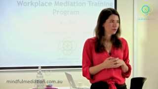 Workplace Mediation: Mediators spread positivity to individuals, groups and organisations.