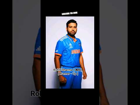 ICC ODI World Cup Indian 🇮🇳  Captain And Their Jersey #shorts #viralvideo #youtubeshorts #cricket .