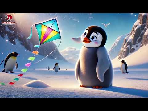 "The desire to fly | Hindi Poem for Kids | A Penguin’s Pixar-Style Dream"