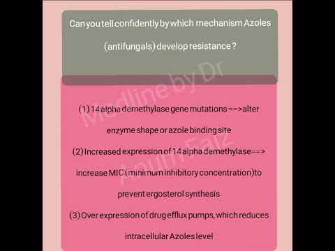 Azoles developing resistance!