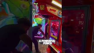 👊🎯 This Guy Broke the Arcade Punching Machine… What Happens Next is Insane 😱🔥 #wow #facts