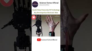 Electronic Skin. The Future of Wearable Technology. #shorts #science #skin #youtubeshorts