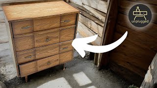 MARKERS on Furniture? Why not?? || RELAXING ASMR Style Furniture Refinishing