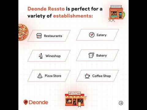 Deonde Ressto - Single-Vendor Food Ordering and Delivery System