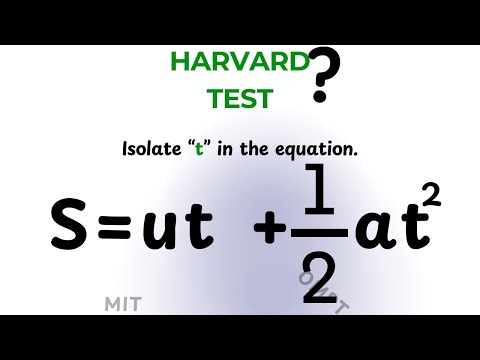 Harvard Students Struggle with This Simple Equation! 🤯