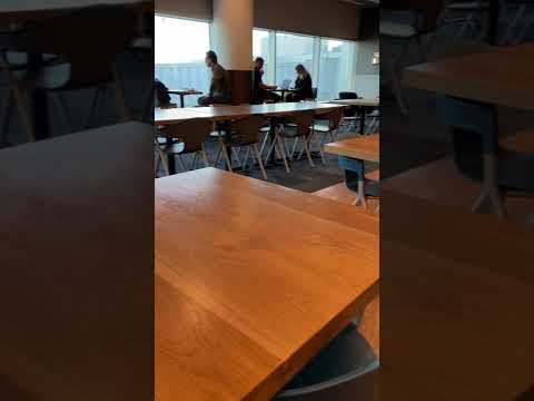 Alaska air lounge at SFO