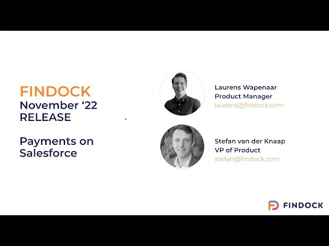 FinDock November 2022 release webinar