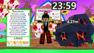 I Spent 24 Hours In the PS99 Pets VS Coins Event for the Titanic Lotus Otter...