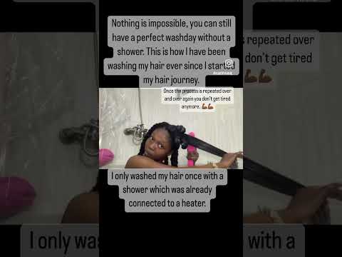 Wash day!! #noexcuses #youtubeshorts #viral #naturalhair #hair #shortvideo #hairstyle