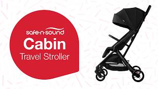Safe-n-Sound Cabin Stroller Features