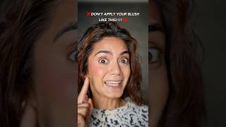 *How* to *apply* BLUSH *properly* 💝 detailed tutorial for beginners ✨ #makeup #tutorial