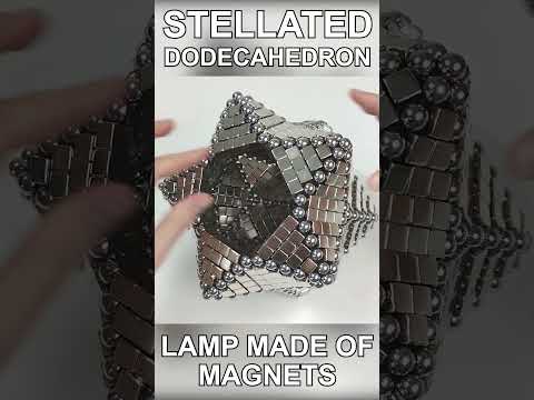 Stellated Dodecahedron Lamp | Magnetic Games