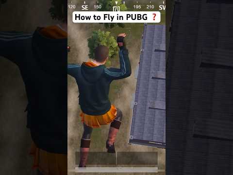 How to fly in PUBG #pubg #pubgfunnyshorts #pubgmobile #pubgm #bgmi #bgmishorts