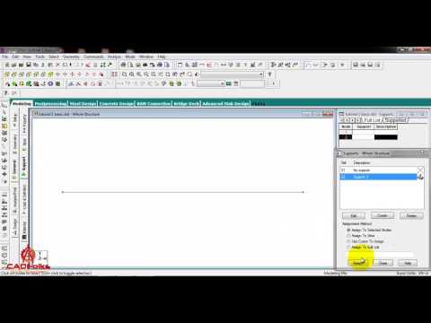 ANALYSIS OF A SIMPLE BEAM