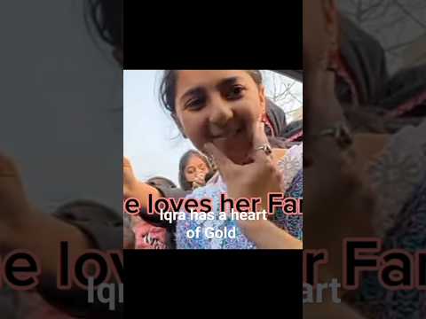 Iqra Kanwal loves her Fans #sistrology #iqrakanwal #fans #care #love #viral
