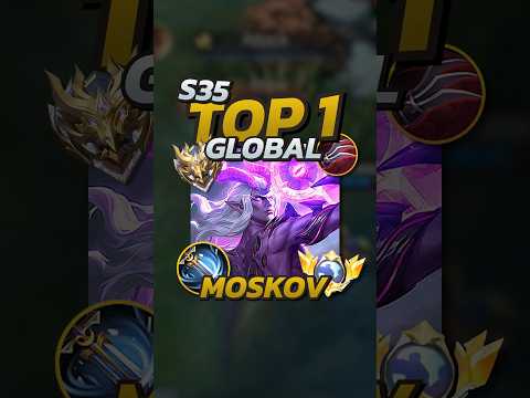 63% Winrate Moskov S35 Build! Mobile Legends #mobilelegends #mlbb #gaming #mlbbgoldenmonth