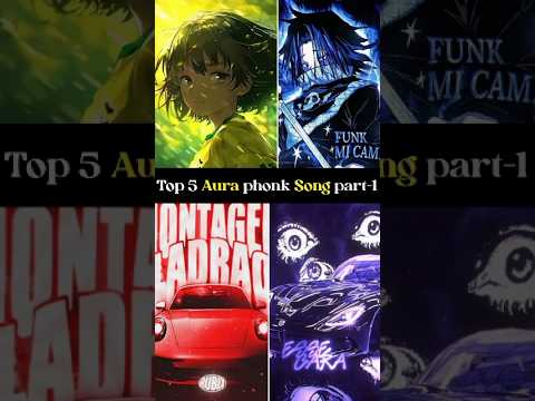 Top 5 Aura phonk song's part 1 #phonk #bijoyunique
