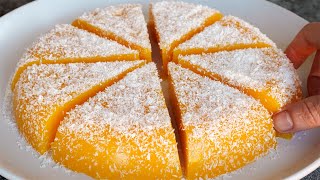3 ingredients dessert Recipe! No oven! No flour! No gelatin! In 5 minutes ! Tasty!
