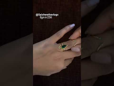 8 Gram 4 step gold ring #youtube #4stepring #gold #ytshorts @Saishwethavlogs