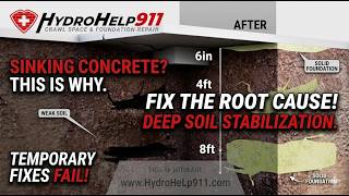 How to Fix Settled Concrete Permanently: Deep Soil Stabilization vs. Surface Repairs