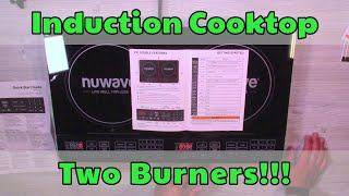 An early Xmas present! A Nuwave Two Burner Induction Cooktop