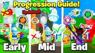 The QUICKEST Mid To Late Game Guide ☀️ - Bee Swarm Simulator