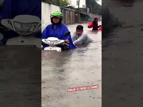 Lautan air #banjir #kosambi #dadap #cengkareng #infobanjir #infobanjirterkini #infobanjirhariini