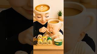 Brainrot Feeds Baby🥪#sandwich #tungtungtungsahur #ballerinacappuccina #brrbrrpatapim #rap #mukbang