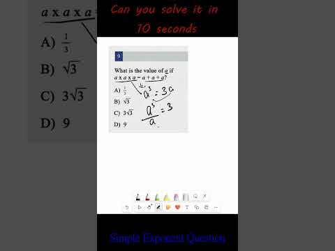 Simple Exponential Math Question | NDA | CDS #mathstrick#ndatricks #ndaexam #ndapreparation#ndamaths