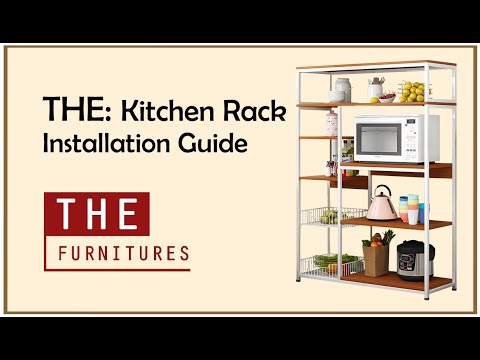 THE | Kitchen Rack Installation Guide (8019)