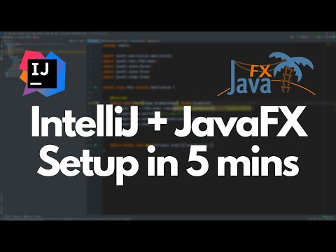How to Set Up and Use JavaFX in IntelliJ 2024 in less than 5 mins