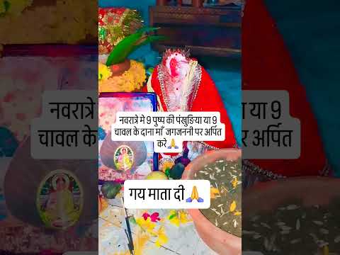 जय माता दी🙏🙏❤️❤️ #upay #hindufestival #navratrispecial #mataraniarti #maadurgastatus #goodnight