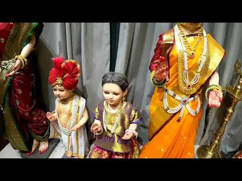 Gaouri Ganpati | गौरी गणपती मुखवटे | Gauri Ganpati Mukhvate