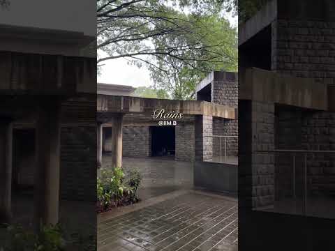 Rains at IIM Bangalore! #iiminterview #shorts #new #cat #iim #mba #motivation #india #new #vlog