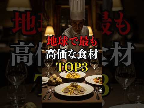 地球で最も高価な食材Top3